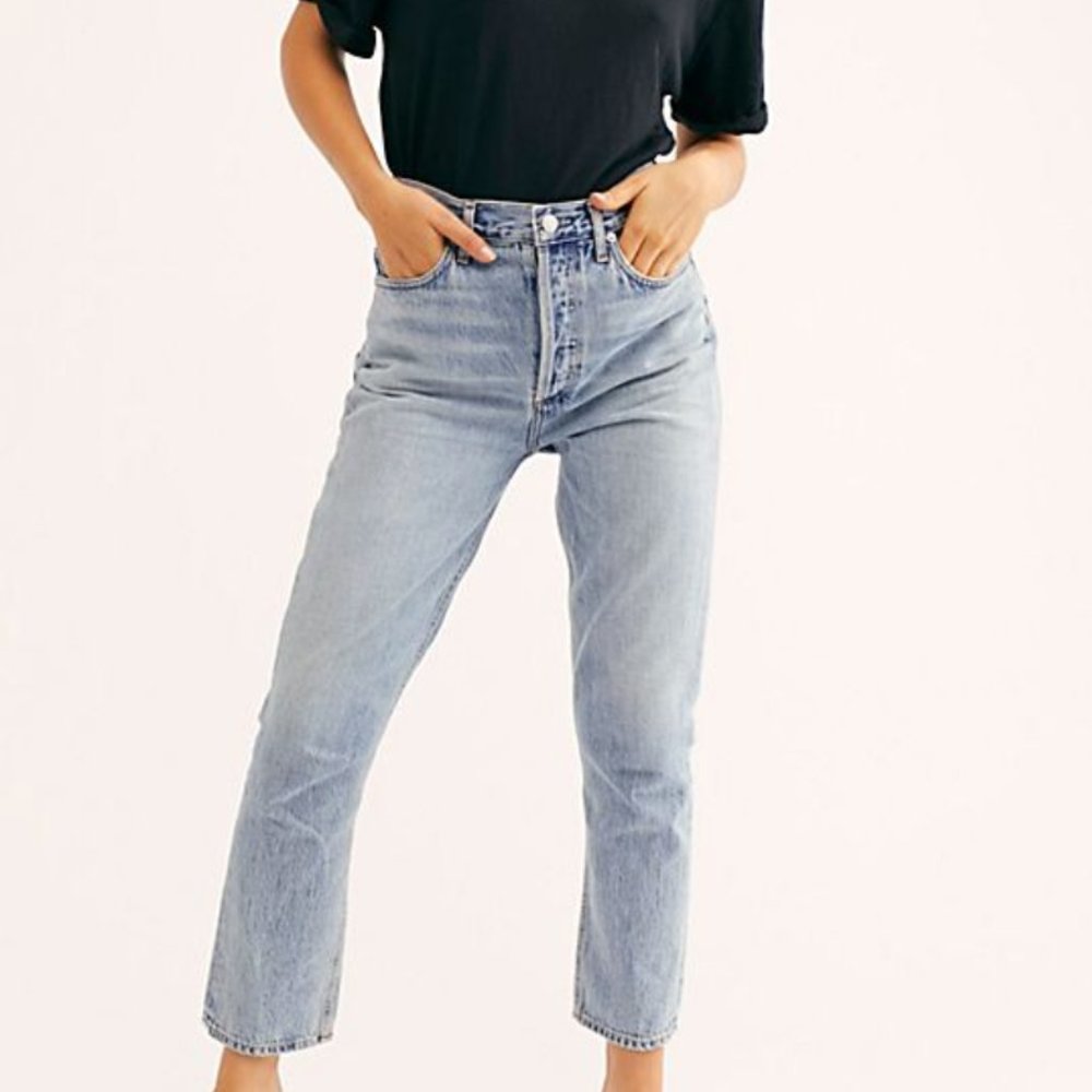 Agolde double pocket Riley Jean